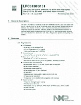 DataSheet LPC3131 pdf